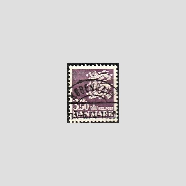 FRIMRKER DANMARK | 1972 - AFA 529 - Rigsvben 3,50 Kr. violet - Pragt Stemplet