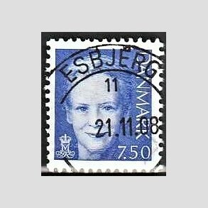 FRIMRKER DANMARK | 2005 - AFA 1413 - Dronning Margrethe II - 7,50 bl - Pragt Stemplet