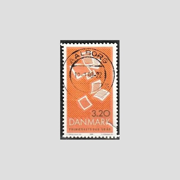 FRIMRKER DANMARK | 1989 - AFA 951 - Frimrkets Dag 50 r - 3,20 Kr. flerfarvet - Pragt Stemplet