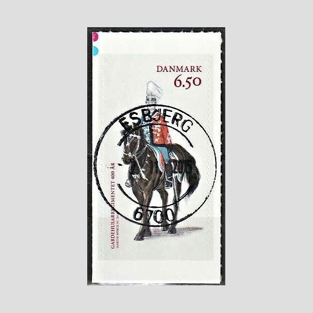 FRIMRKER DANMARK | 2014 - AFA 1794 - Garderhusarreregimentet 400 r - 6,50 Kr. flerfarvet - Pragt Stemplet