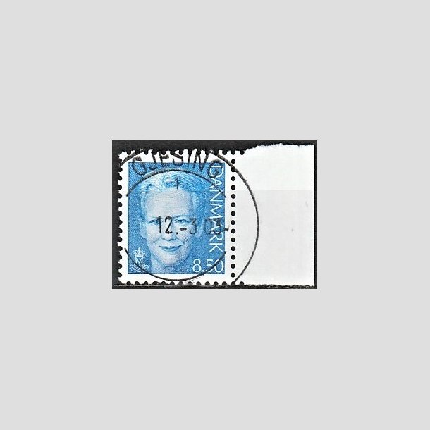 FRIMRKER DANMARK | 2003 - AFA 1340 - Dronning Margrethe II - 8,50 Kr. lysebl - Pragt Stemplet