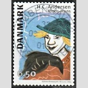FRIM�RKER DANMARK | 2014 - AFA 1788 - H.C. Andersen - 6,50 Kr. Klods-Hans - Pragt Stemplet