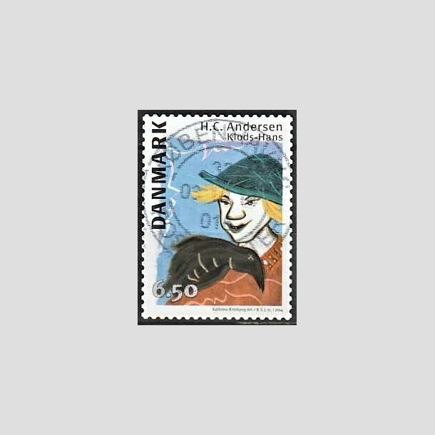 FRIMRKER DANMARK | 2014 - AFA 1788 - H.C. Andersen - 6,50 Kr. Klods-Hans - Pragt Stemplet