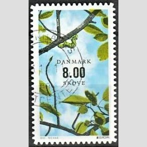 FRIMRKER DANMARK | 2011 - AFA 1658a - Europamrker - 8,00 Kr. med uregelmssige hjrner flerfarvet - Alm. god gennemsnitskvalitet - Stemplet (Photo eksempel)