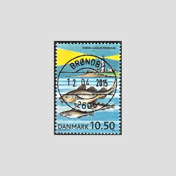 FRIMRKER DANMARK | 2002 - AFA 1327 - ICES 100 r - 10,50 Kr. flerfarvet - Pragt Stemplet