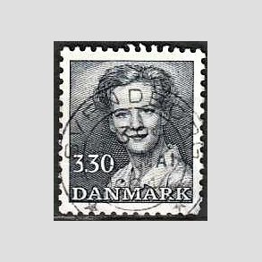 FRIMRKER DANMARK | 1984 - AFA 791 - Dronning Margrethe - 3,30 Kr. blgr - Pragt Stemplet