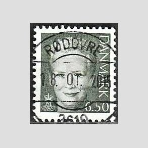 FRIMRKER DANMARK | 2002 - AFA 1305 - Dronning Margrethe II - 6,50 stlgrn - Pragt Stemplet