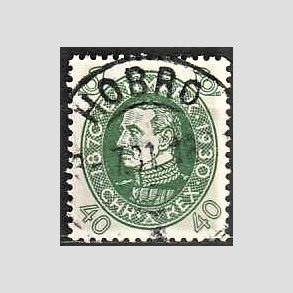 FRIMRKER DANMARK | 1930 - AFA 195 - Chr. X 60 r 40 re grn - Lux Stemplet