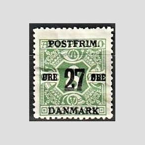 FRIMRKER DANMARK | 1918 - AFA 88 - 27 re/8 re grn - Ubrugt
