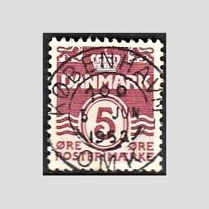 FRIM�RKER DANMARK | 1938 - AFA 246 - B�lgelinie 5 �re vinr�d - Lux Stemplet