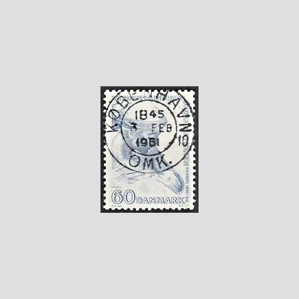 FRIMRKER DANMARK | 1960 - AFA 388 - WHO - 60 re bl - Pragt Stemplet