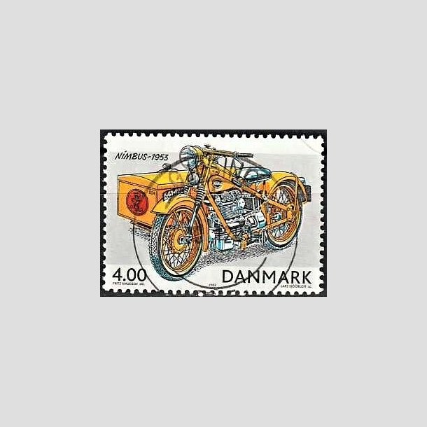 FRIMRKER DANMARK | 2002 - AFA 1321 - Postkretjer - 4,00 Kr. flerfarvet - Pragt Stemplet