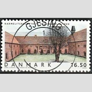 FRIM�RKER DANMARK | 2005 - AFA 1421 - Danske boliger IV. - 16,50 Kr. Karmeliterklosteret - Pragt Stemplet