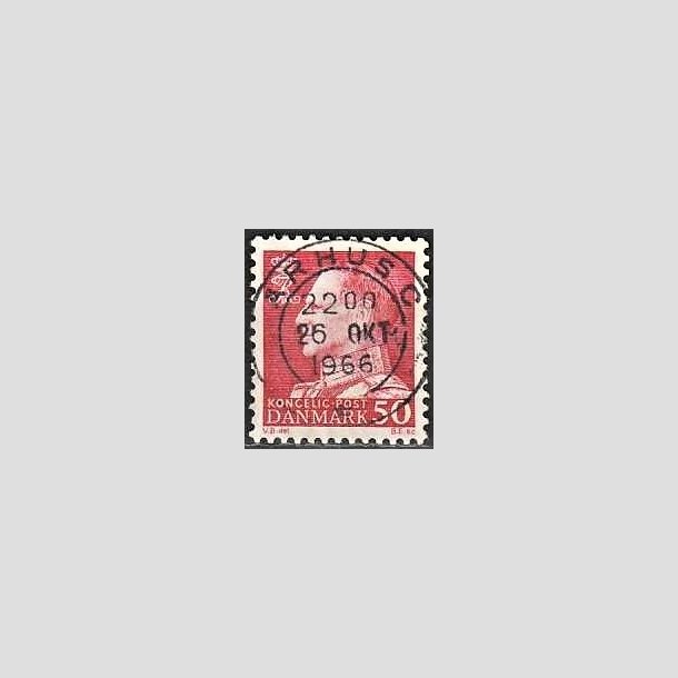 FRIMRKER DANMARK | 1965 - AFA 432 - Fr. IX 50 re rd - Lux Stemplet rhus C