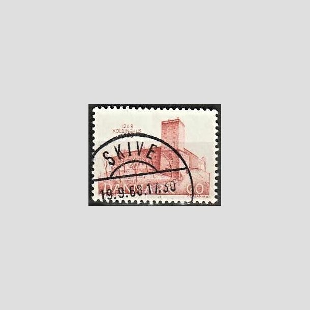 FRIMRKER DANMARK | 1968 - AFA 471 - Koldinghus slot 700 r - 60 re rd - Pragt Stemplet Skive