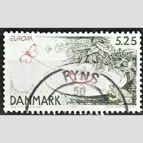 FRIM�RKER DANMARK | 1997 - AFA 1157 - Eventyr og legender - 5,25 Kr. Tommelise - Pragt Stemplet