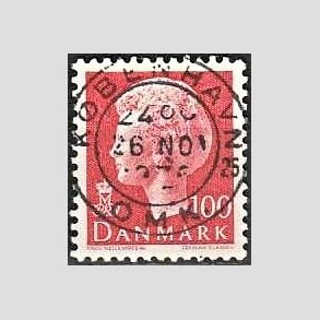 FRIMRKER DANMARK | 1976 - AFA 620 - Dronning Margrethe - 100 re rd - Pragt Stemplet