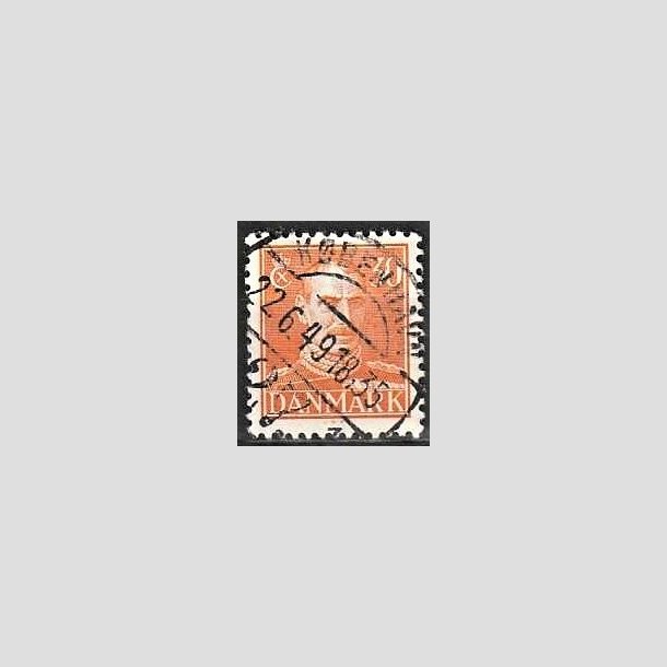 FRIMRKER DANMARK | 1942-44 - AFA 278 - Chr. X 30 re orange - Lux Stemplet