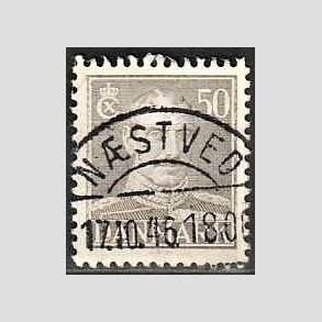 FRIMRKER DANMARK | 1945 - AFA 289 - Chr. X 50 re gr - Lux Stemplet Nstved