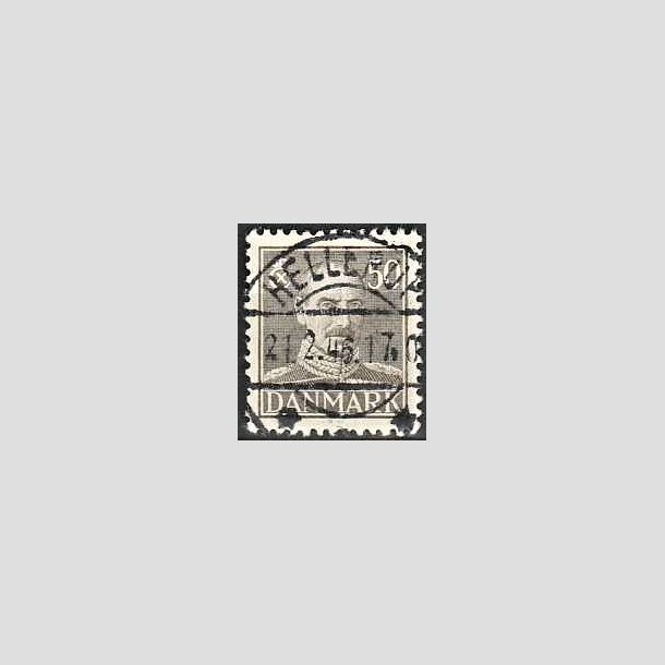 FRIMRKER DANMARK | 1945 - AFA 289 - Chr. X 50 re gr - Lux Stemplet Hellerup