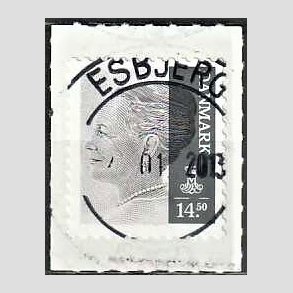 FRIMRKER DANMARK | 2013 - AFA 1725 - Dronning Margrethe - 14,50 Kr. gr - Pragt Stemplet