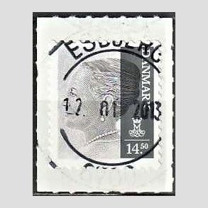 FRIMRKER DANMARK | 2013 - AFA 1725 - Dronning Margrethe - 14,50 Kr. gr - Pragt Stemplet