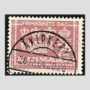 FRIM�RKER DANMARK | 1964 - AFA 427 - Frim�rkets dag 25 �r - 35 �re rosalilla - Pragt Stemplet �kirkeby