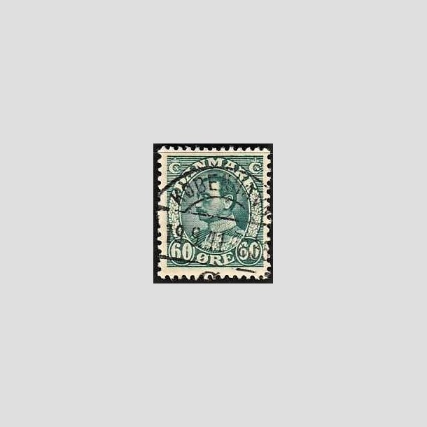 FRIMRKER DANMARK | 1934 - AFA 210 - Chr. X 60 re blgrn - Lux Stemplet 