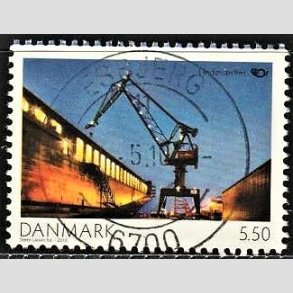 FRIMRKER DANMARK | 2010 - AFA 1616E - Norden ved havet I. - 5,50 Kr. flerfarvet - Pragt Stemplet