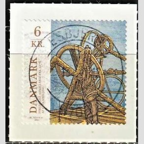 FRIM�RKER DANMARK | 2012 - AFA 1693 - Astronomi - 6,50 Kr. flerfarvet - Pragt Stemplet
