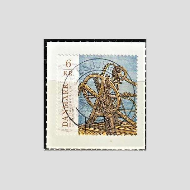 FRIMRKER DANMARK | 2012 - AFA 1693 - Astronomi - 6,50 Kr. flerfarvet - Pragt Stemplet