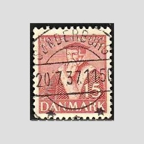 FRIM�RKER DANMARK | 1936 - AFA 232 - Reformationen 15 �re r�d - Lux Stemplet S�nderborg