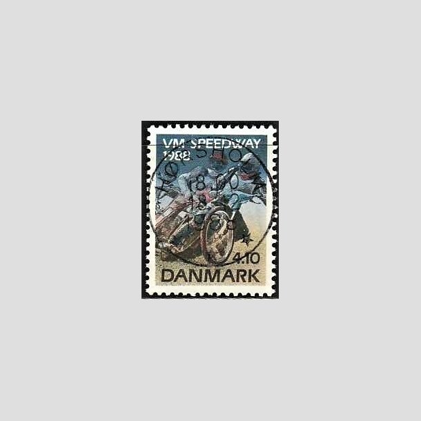 FRIMRKER DANMARK | 1988 - AFA 914 - WM i Speedway - 4,10 Kr. flerfarvet - Pragt Stemplet