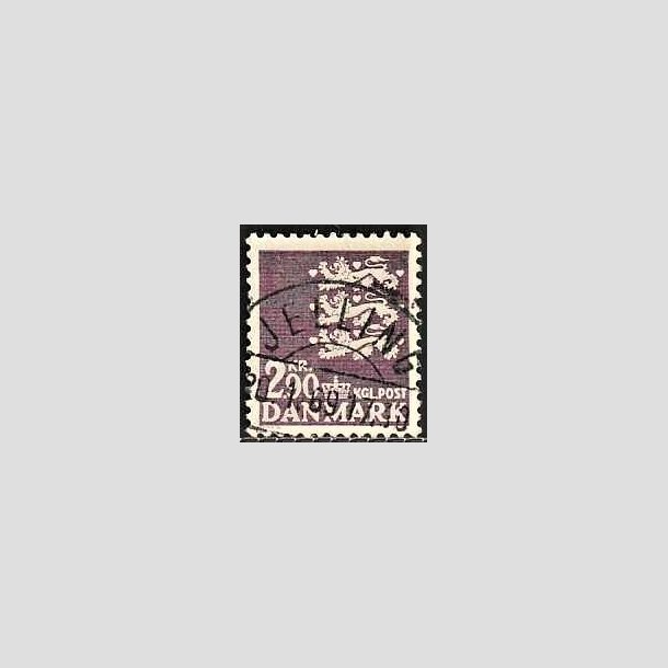 FRIMRKER DANMARK | 1968 - AFA 470 - Rigsvben 2,90 Kr. violet - Lux Stemplet Jelling