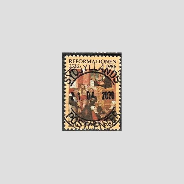 FRIMRKER DANMARK | 1986 - AFA 874 - Reformationen - 6,50 Kr. flerfarvet - Pragt Stemplet