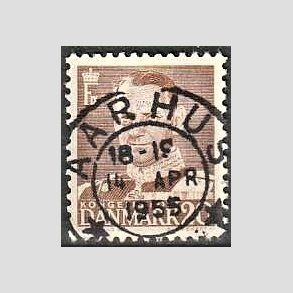 FRIMRKER DANMARK | 1950 - AFA 320 - Fr. IX 20 re brun - Lux Stemplet