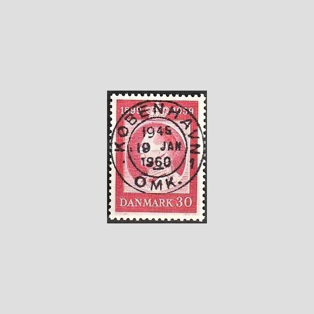 FRIMRKER DANMARK | 1959 - AFA 374 - Frederik IX 60 r - 30 re rd - Pragt Stemplet