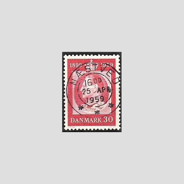 FRIMRKER DANMARK | 1959 - AFA 374 - Frederik IX 60 r - 30 re rd - Pragt Stemplet