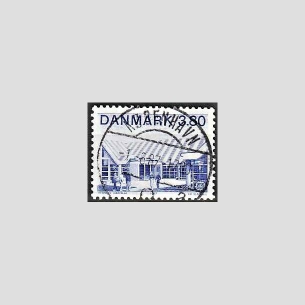 FRIMRKER DANMARK | 1987 - AFA 883 - Europamrker - 3,80 Kr. bl - Pragt Stemplet Kbenhavn