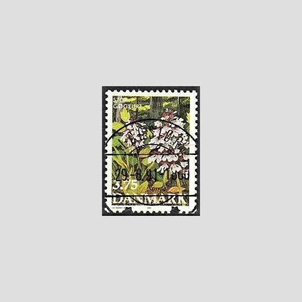 FRIMRKER DANMARK | 1990 - AFA 972 - Dansk flora - 3,75 Kr. flerfarvet - Pragt Stemplet