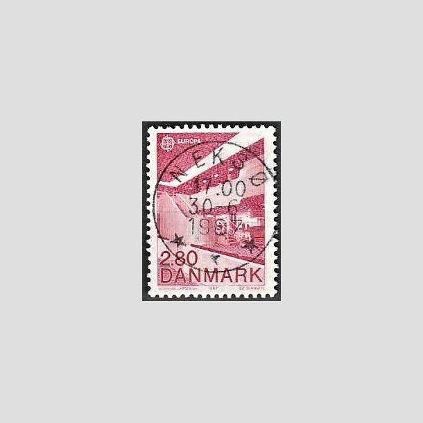 FRIMRKER DANMARK | 1987 - AFA 882 - Europamrker - 2,80 Kr. rd - Pragt Stemplet Neks