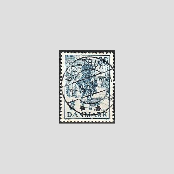 FRIMRKER DANMARK | 1937 - AFA 242 - Chr. X 25 re jubilum 30 re bl - Lux Stemplet Glostrup