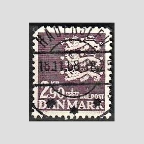 FRIMRKER DANMARK | 1968 - AFA 470 - Rigsvben 2,90 Kr. violet - Lux Stemplet Haderslev