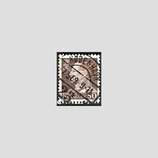 FRIMRKER DANMARK | 1967 - AFA 460 - Fr. IX 50 re brun - Lux Stemplet