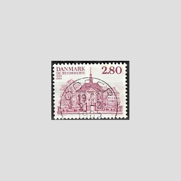 FRIMRKER DANMARK | 1985 - AFA 825 - Reformerte meninghed 300 r - 2,80 Kr. rosa - Pragt Stemplet