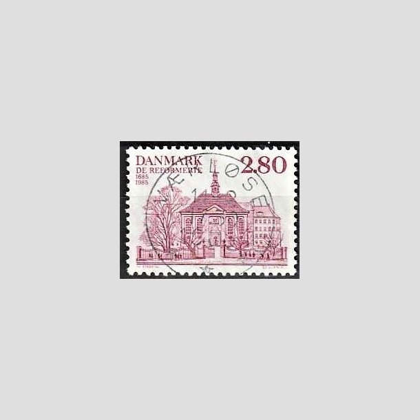 FRIMRKER DANMARK | 1985 - AFA 825 - Reformerte meninghed 300 r - 2,80 Kr. rosa - Pragt Stemplet