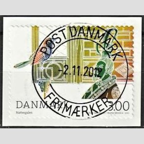 FRIM�RKER DANMARK | 2012 - AFA 1711 - H.C. Andersens eventyr - 3,00 Kr. flerfarvet - Pragt Stemplet