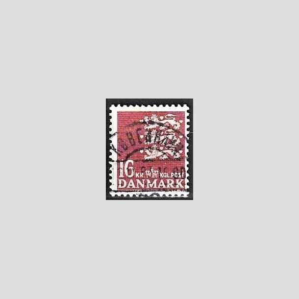 FRIMRKER DANMARK | 1983 - AFA 777 - Rigsvben 16 Kr. matrd - Pragt Stemplet