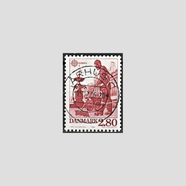 FRIMRKER DANMARK | 1986 - AFA 870 - Europamrker - 2,80 Kr. rd - Pragt Stemplet