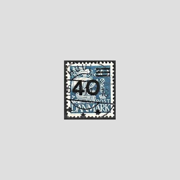 FRIMRKER DANMARK | 1940 - AFA 265 - 40/30 re bl Provisorier - Lux Stemplet